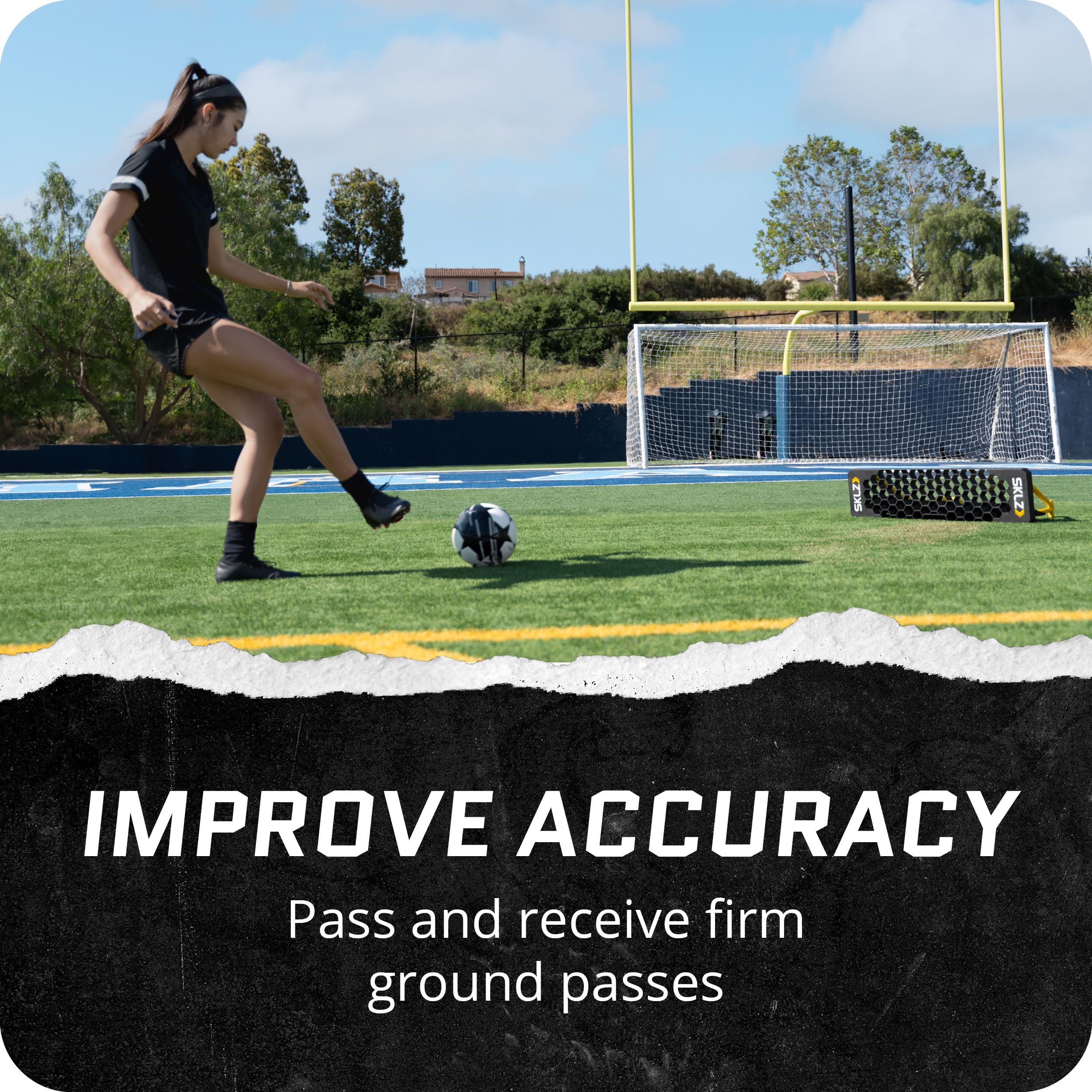 Amazon | SKLZ サッカートレーナーボード - サッカーリバウンダー